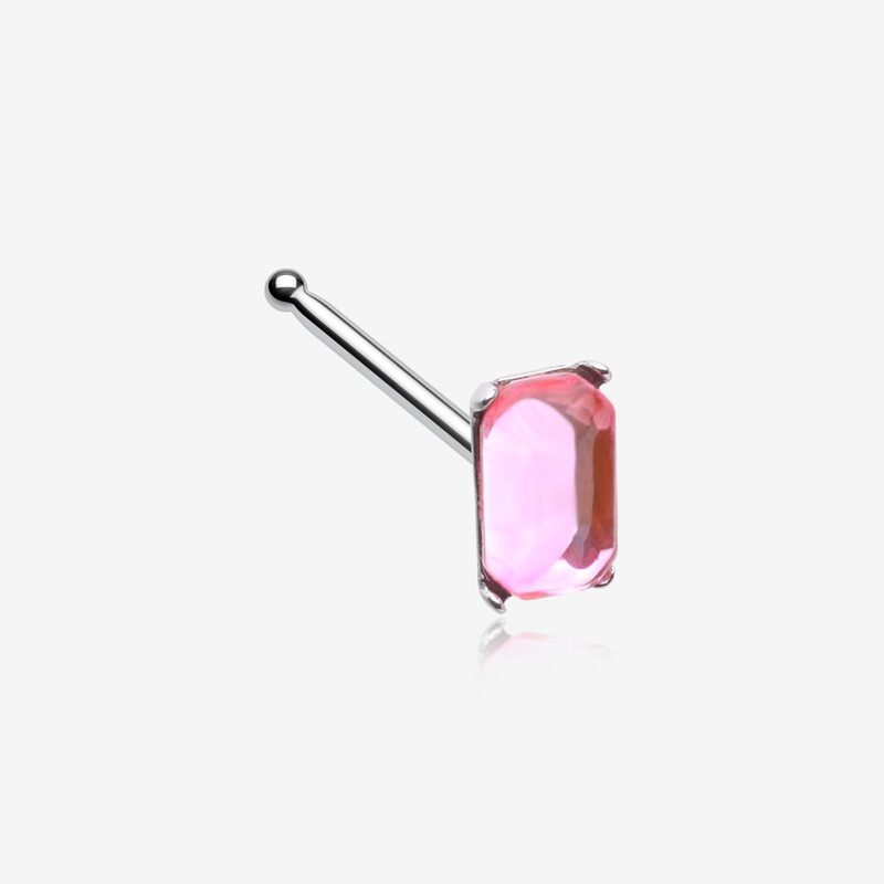 Sparkle Gem Cubic Nose Stud Ring