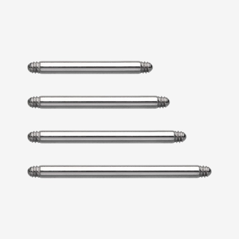 A Pair of Basic Steel Replacement Barbell 14 GA (1.6mm), 1/2″ (12mm)