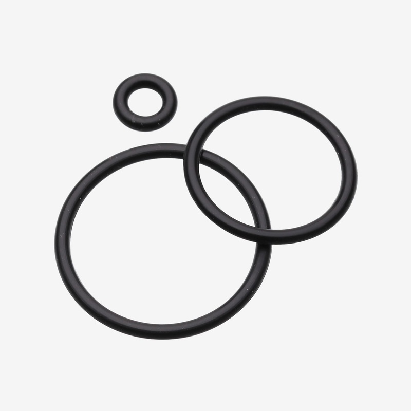 A Pair of Hypo-Allergenic Silicone O-Ring 14 GA (1.6mm)