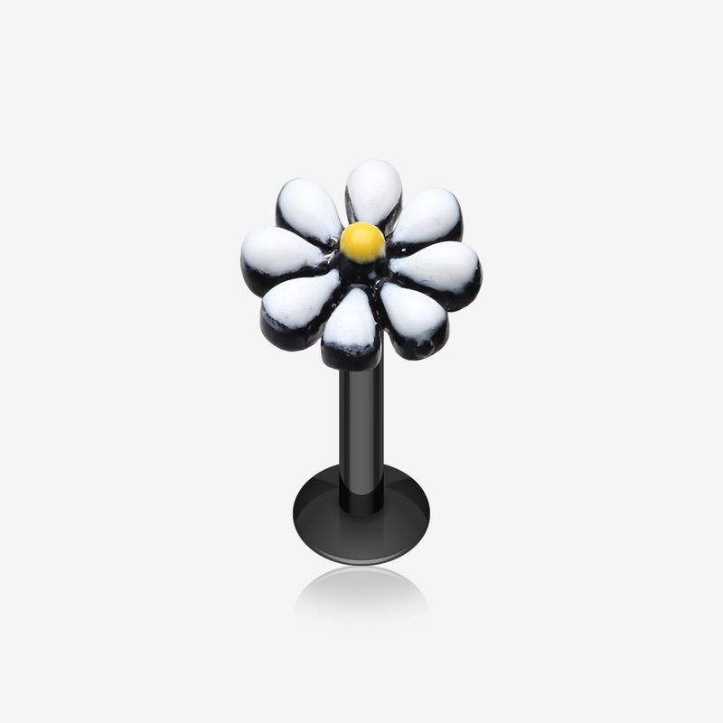 Colorline Spring Blossom Flower Top Steel Labret