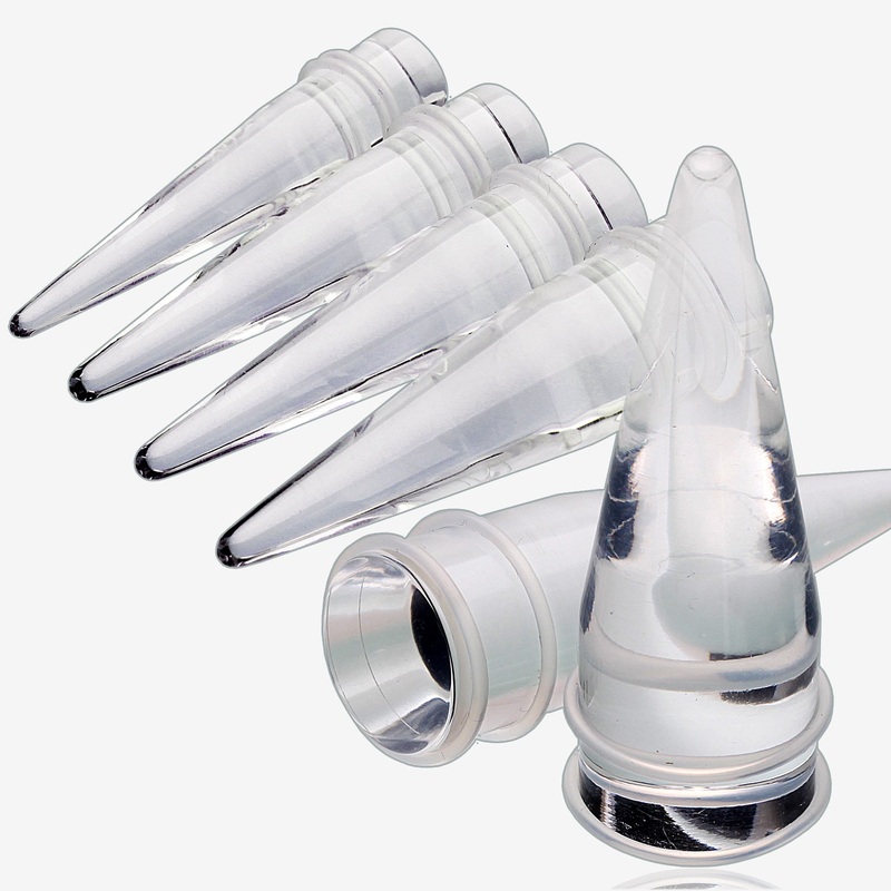 1/2″ to 1 Inch Acrylic UV Large Ear Stretching Taper Kit
