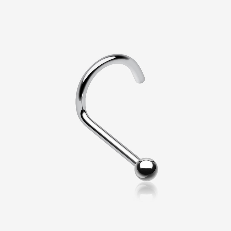Steel Ball Basic Nose Screw Ring