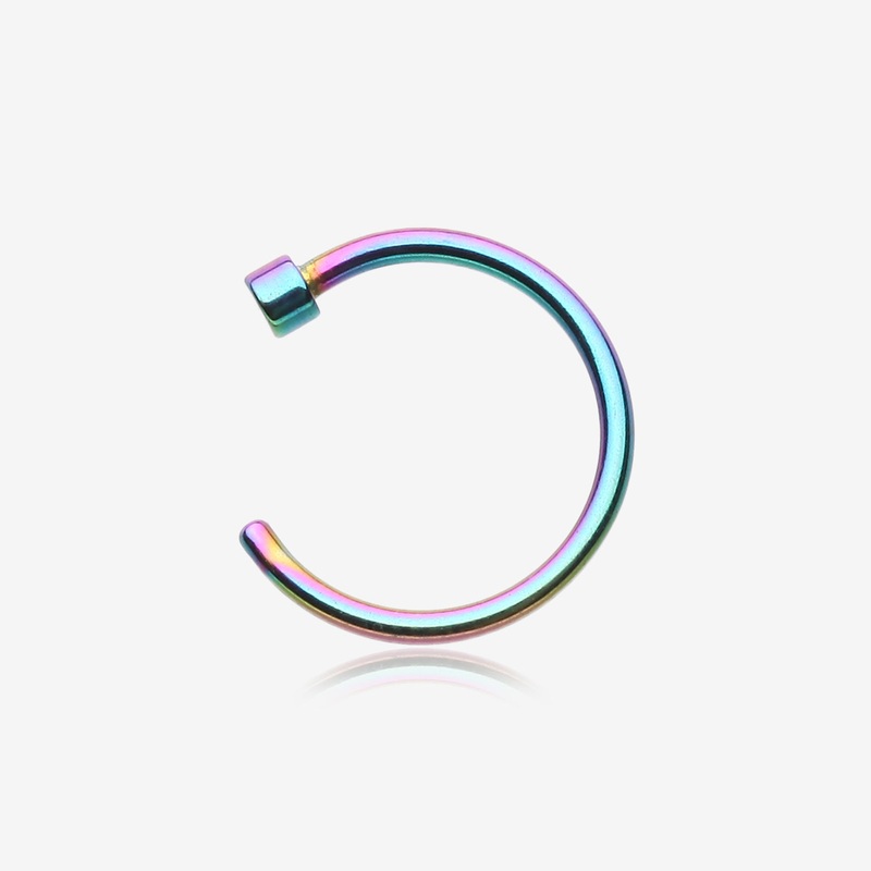 Colorline Basic Nose Hoop Ring 20 GA (0.8mm), 5/16″ (8mm)