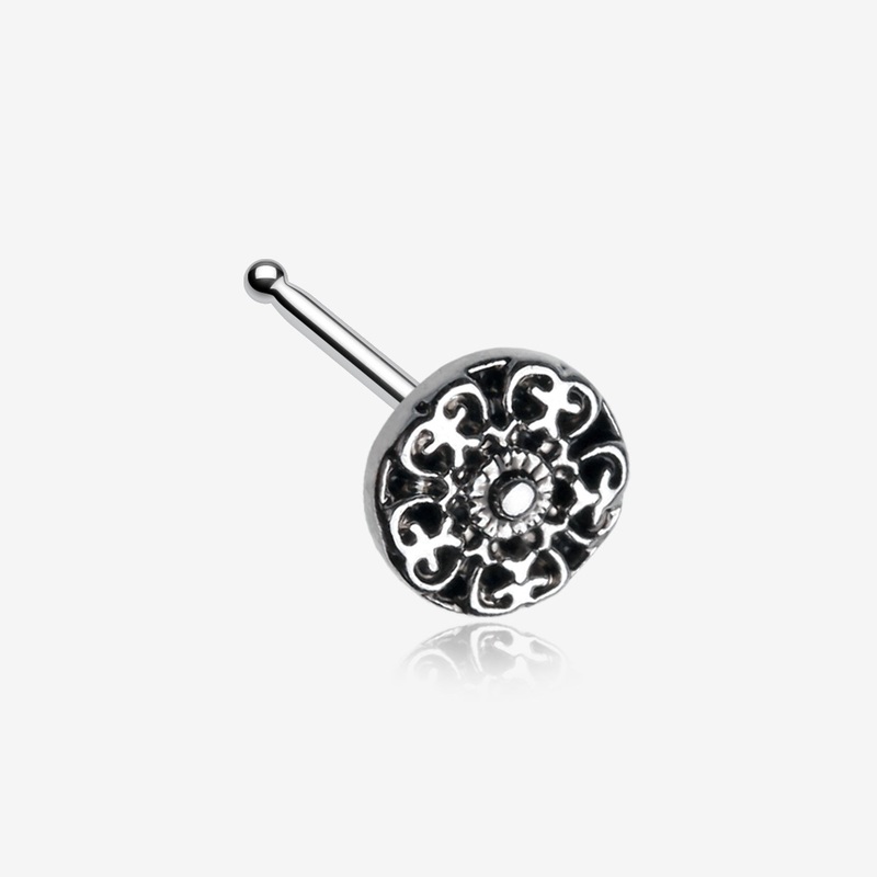 Kali Ornate Filigree Icon Nose Stud Ring
