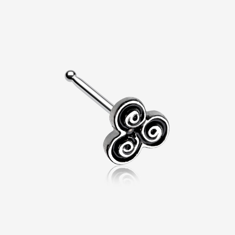 Trilogy Filigree Icon Nose Stud Ring