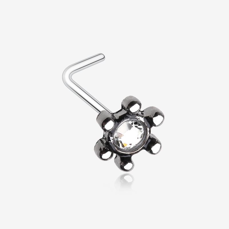Solstice Sparkle Icon L-Shaped Nose Ring