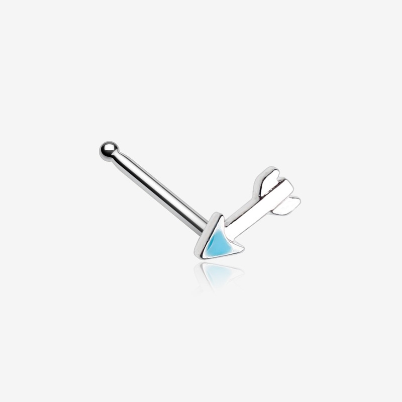 Classic Dainty Arrow Nose Stud Ring