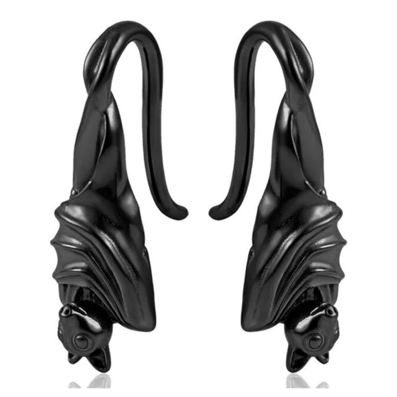Bat Black Hangers 6 gauge (4mm) Black Pair