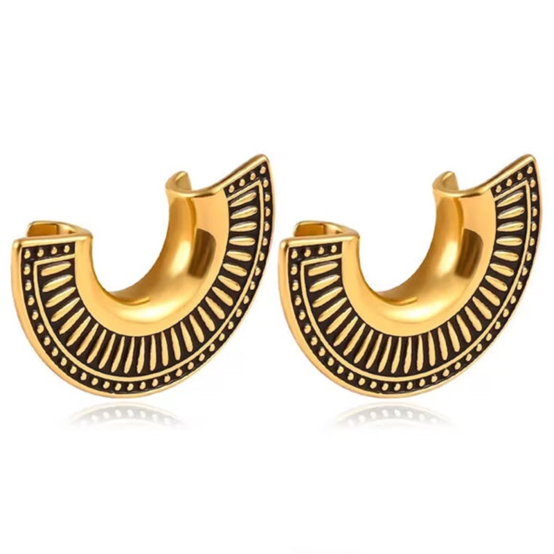 Radiant Gold Saddle Spreaders 00 gauge (10mm) Gold Pair