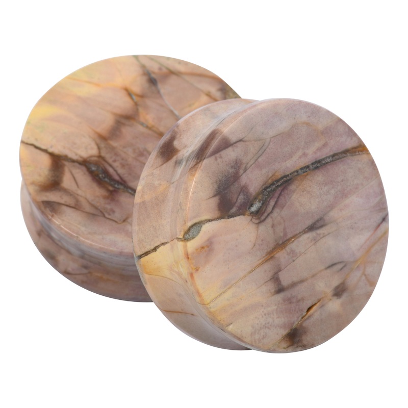 Willow Creek Jasper Plugs 00 gauge (10mm) Willow Creek Jasper