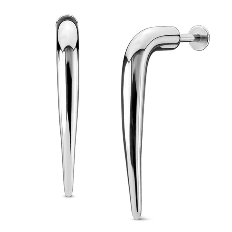 14g Talon Stainless Labret 14g – 3/8″ long (10mm) Stainless Steel