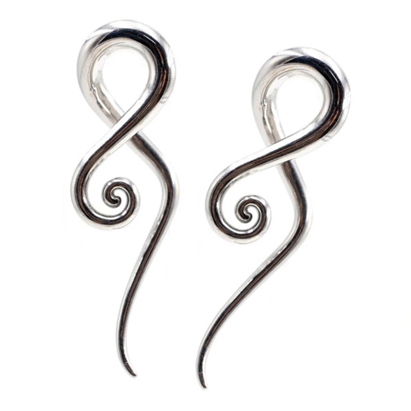 Tentacle Stainless Hangers 2 gauge (6mm) Stainless Steel Pair