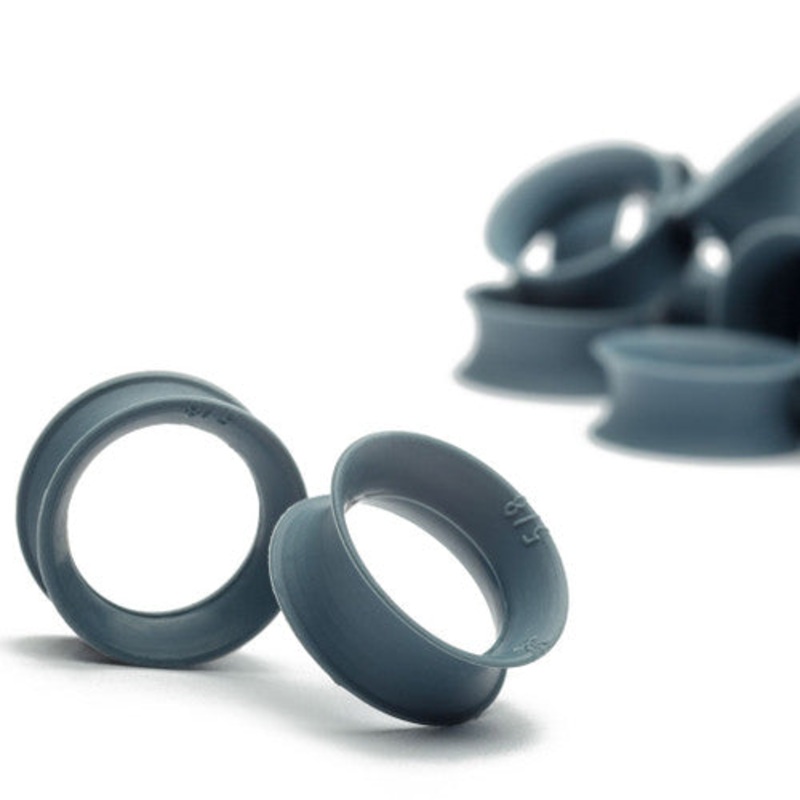 Slate Blue Skin Eyelets by Kaos Softwear 6 gauge (4.1mm) Slate Blue