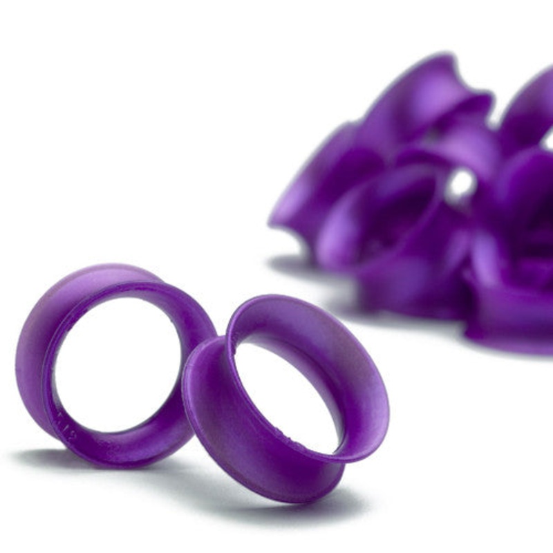 Royal Purple Skin Eyelets by Kaos Softwear 6 gauge (4.1mm) Royal Purple