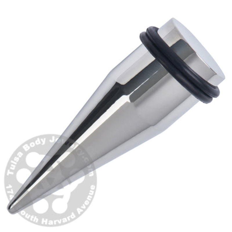 Jumbo Stainless Steel Taper 7/16 inch (11mm) Stainless Steel Single