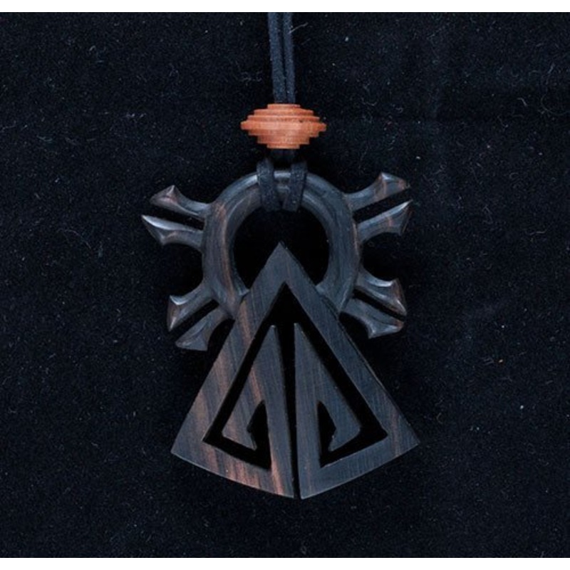 Ra’s Palace Necklace by Urban Star Organics Arang Wood