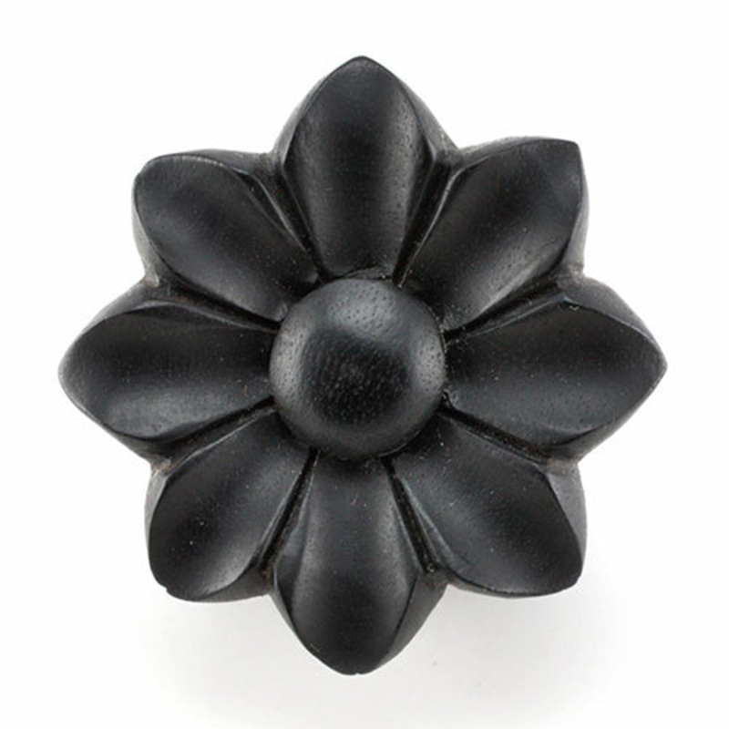 Arang Wildflower Plugs by Urban Star Organics 8 gauge (3mm) Arang Wood Pair