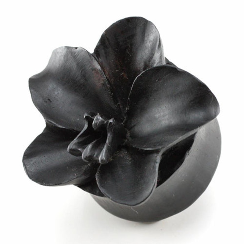 Arang Orchid Plugs by Urban Star Organics 8 gauge (3mm) Arang Wood Pair
