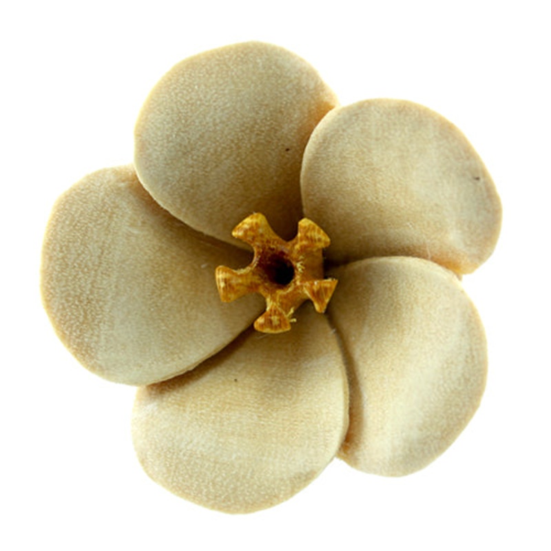 Bali Blossom Plugs by Urban Star Organics 7/16 inch (11mm) Crocodile Wood Pair