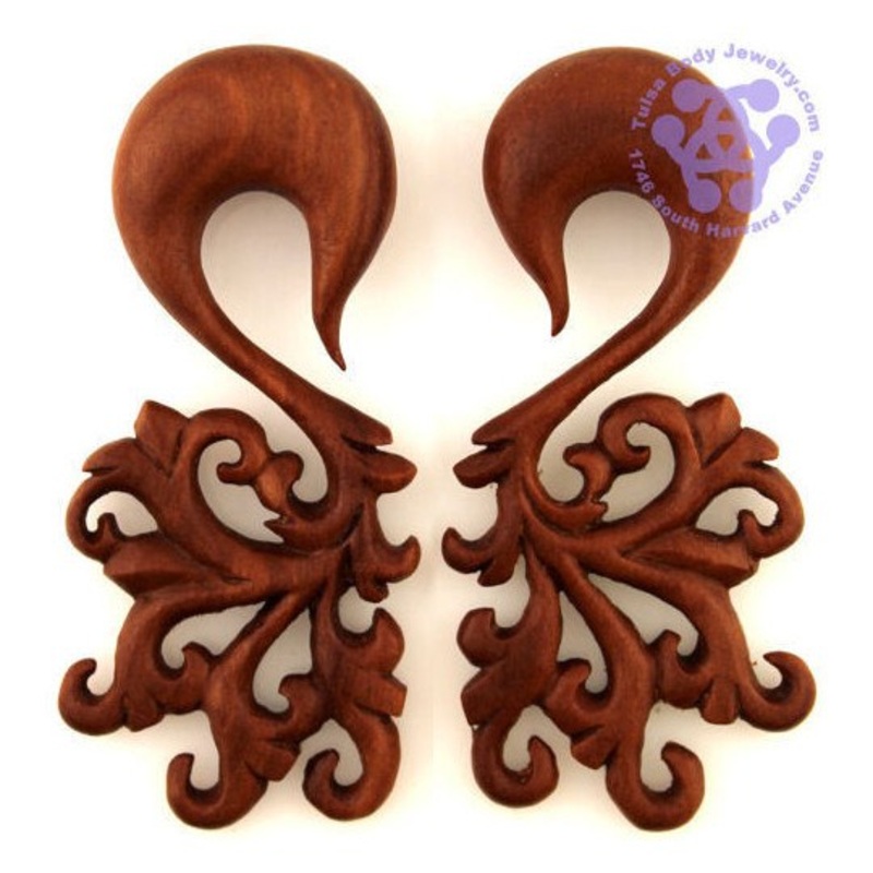 Bali Vine Hangers by Urban Star Organics 12 gauge (2mm) Sabo Wood Pair