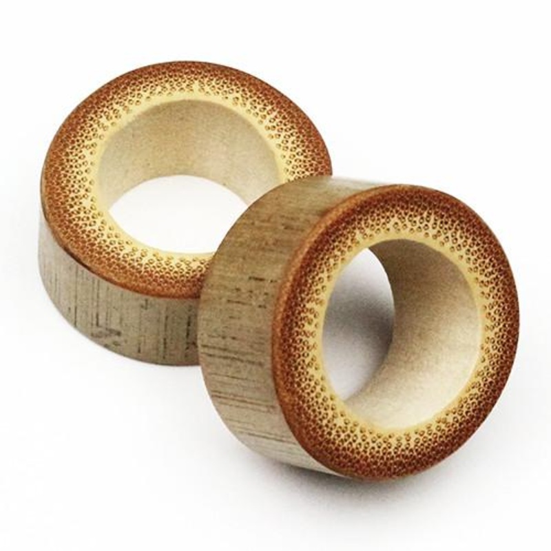 Bamboo Tunnels by Organic LLC 8 gauge (3mm) Bamboo Pair