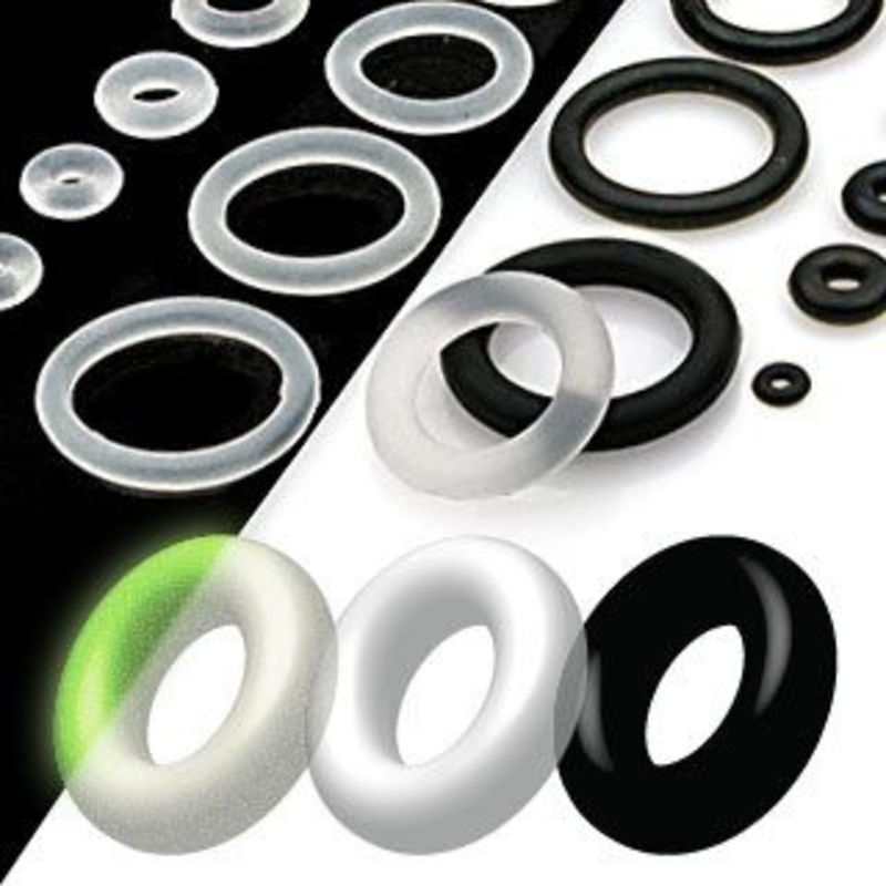 Black Nitrile O-rings (Ten Pack) 18/16 gauge (1.2mm) Black