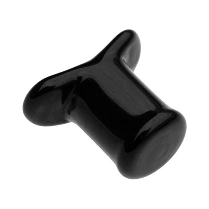 Labret by Glasswear Studios 2 gauge (6mm) Black