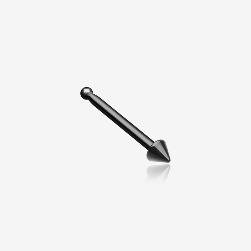 Colorline Basic Steel Spike Nose Stud Ring