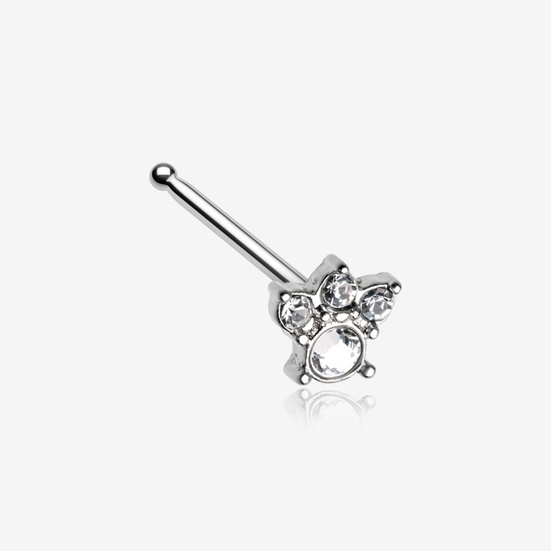 Royal Majestic Sparkle Nose Stud Ring