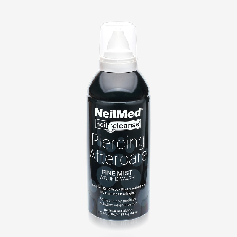 NeilMed Fine Mist Piercing Aftercare Spray (6 Fl. Oz) Size